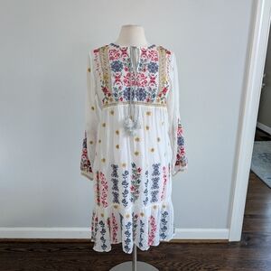 Women's Johnny Was Small Daisy Dress Lined